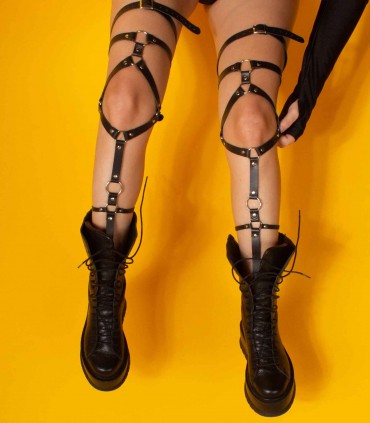 Leather accessories for legs P4