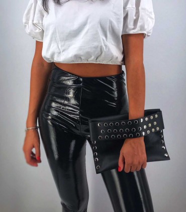 Leather envelope fanny pack B33