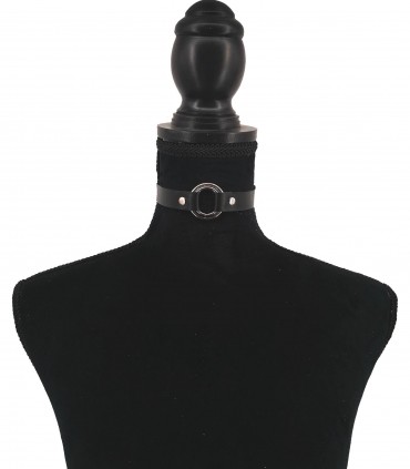 Leather choker C29