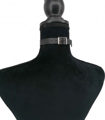 Leather choker C29