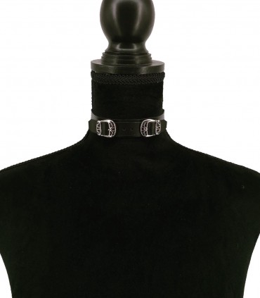 Choker din piele C151