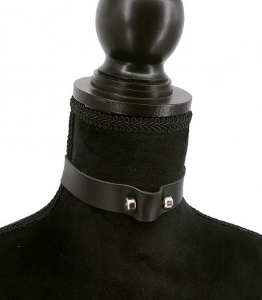 Choker din piele C148