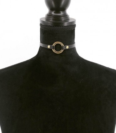 CHOKER DIN PIELE C147