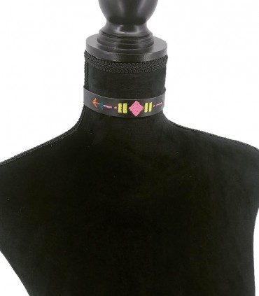 CHOKER DIN PIELE C143