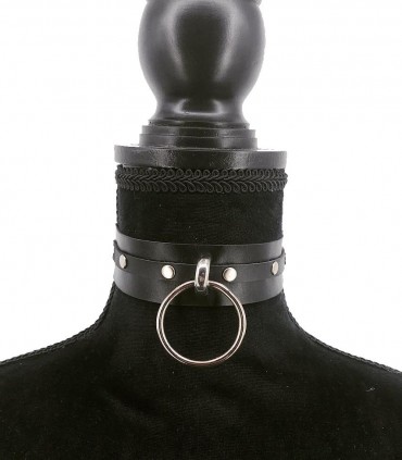 Choker din piele C138