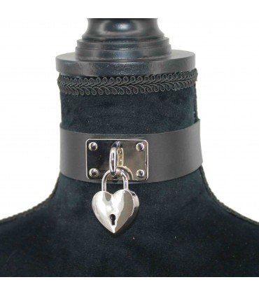 Choker din piele C135