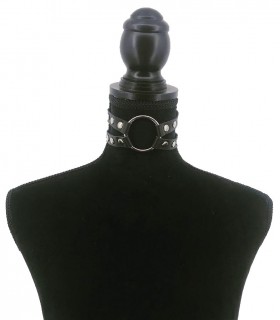 Choker din piele C134