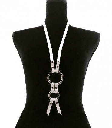 Leather choker C133