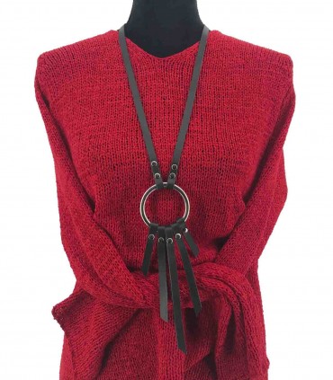 CHOKER DIN PIELE C132