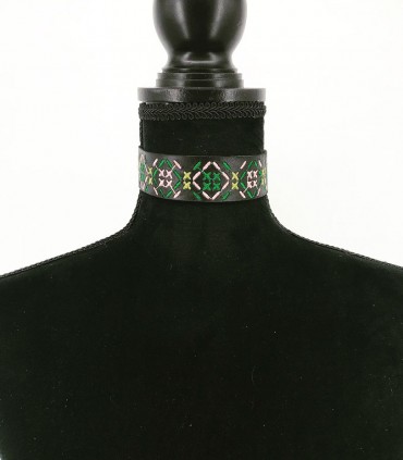 Choker din piele C123