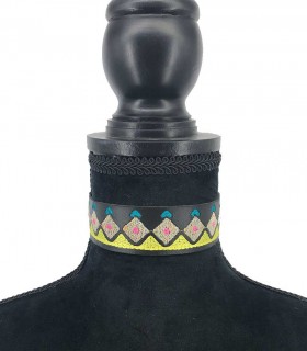 Choker din piele C122