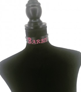 Leather choker C120