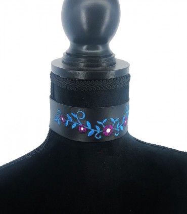 CHOKER DIN PIELE C116