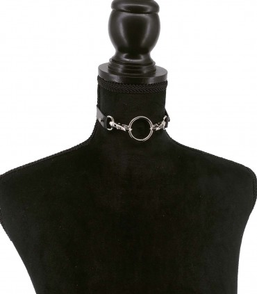 Choker din piele C106