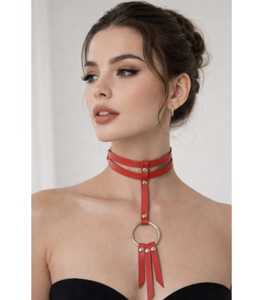 CHOKER DIN PIELE C109
