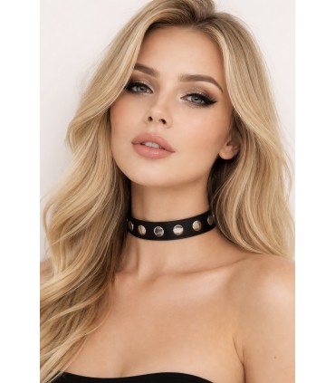 CHOKER DIN PIELE C111